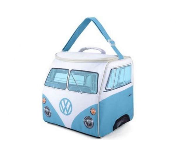 VW Kühltasche im T1 Design blau/weiß