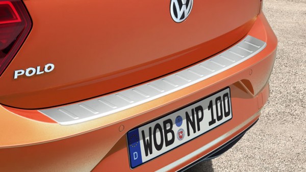 Volkswagen Ladekantenschutz Edelstahloptik für Polo ab MJ 2017