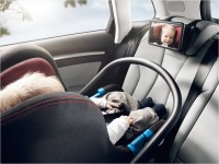 Audi Babyspiegel zur Befestigung an der Rückbank