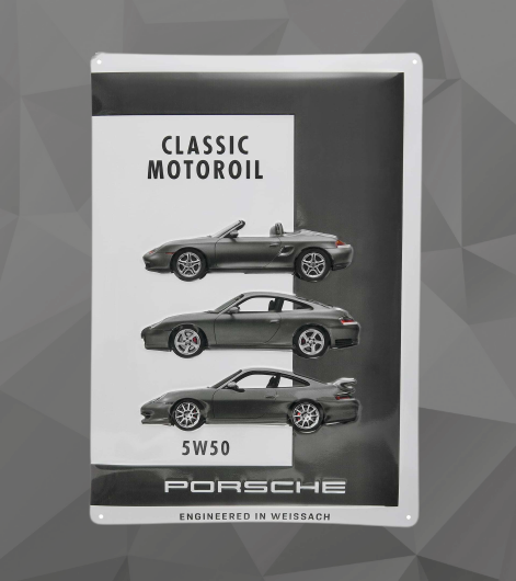 Porsche Classic Blechschild