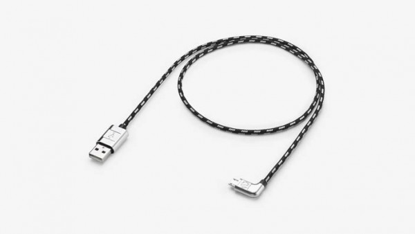 Volkswagen USB Premiumkabel USB-A auf Micro-USB, 70 cm