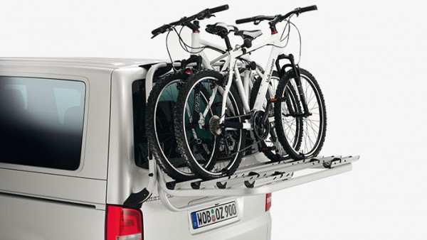 Volkswagen Fahrradträger für Heckklappe (für 4 Fahrräder) für T5