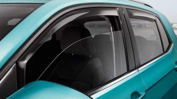 Tür- Windabweiser für VW T-Cross - hintere seitliche Fahrzeugtüren
