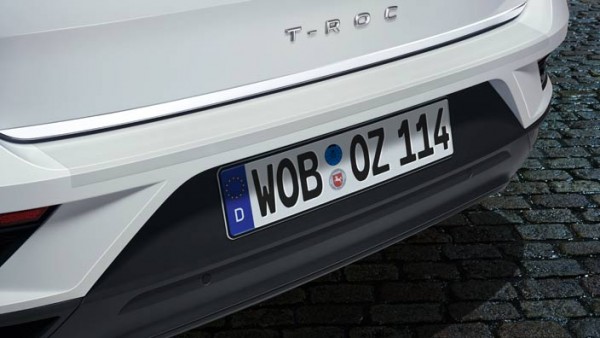 Volkswagen Ladekantenschutzfolie transparent für VW T-Roc