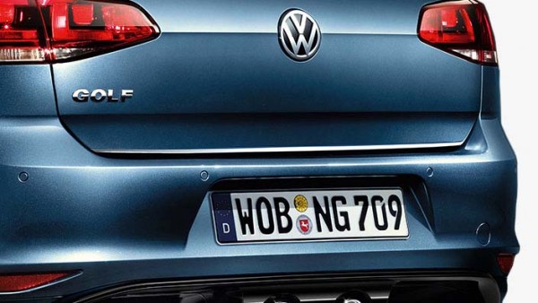 Volkswagen Heckschutzleiste in Chromoptik für VW Golf 7