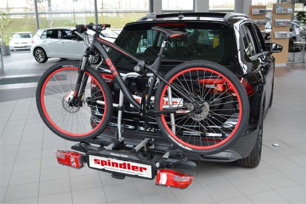 Volkswagen Fahrradträger für Anhängevorrichtung Compact II (klappbar, für 2 Fahrräder)
