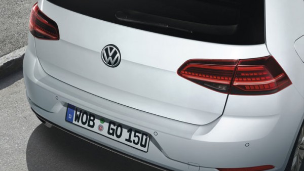 Volkswagen Ladenkantenschutzfolie transparent für VW Golf 7 GP