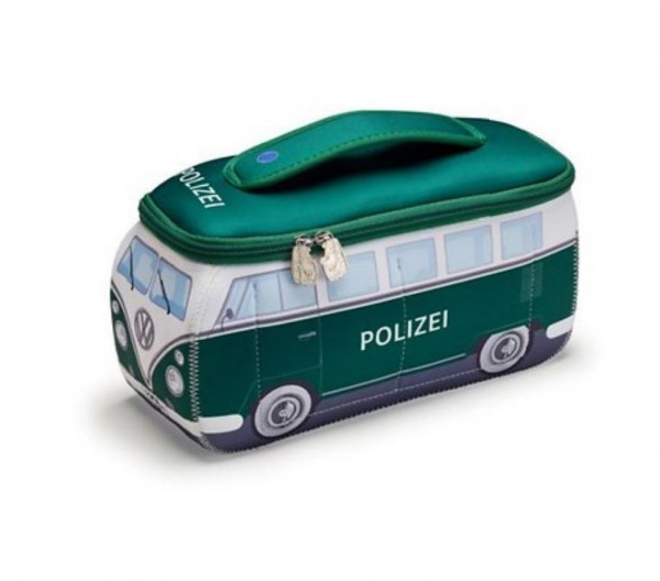 VW Kulturtasche Grün, T1 Polizeiwagen
