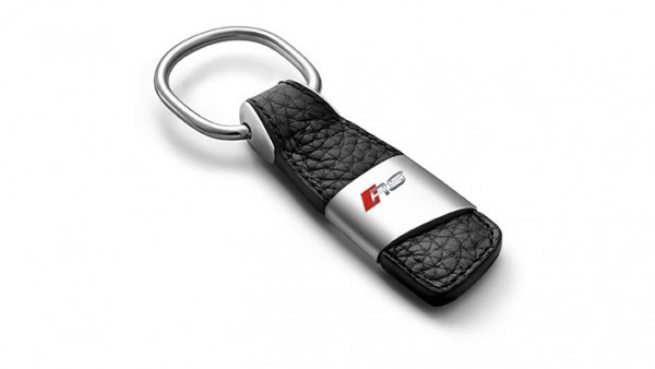 Audi Schlüsselanhänger Leder, RS