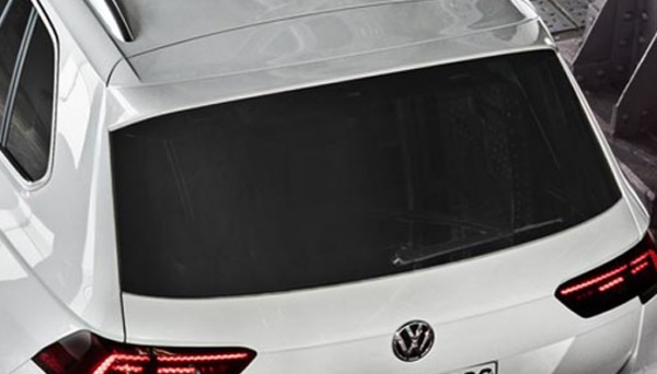 Volkswagen Dachkantenspoiler für VW Tiguan, Pure White, ab 2016