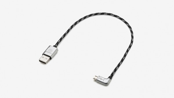 Volkswagen USB-Premium Anschlusskabel für USB-A auf Micro-USB